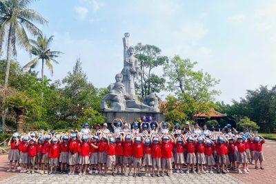 HOẠT ĐỘNG TRẢI NGHIỆM THAM QUAN CHỨNG TÍCH SƠN MỸ VÀ SIÊU THỊ GO